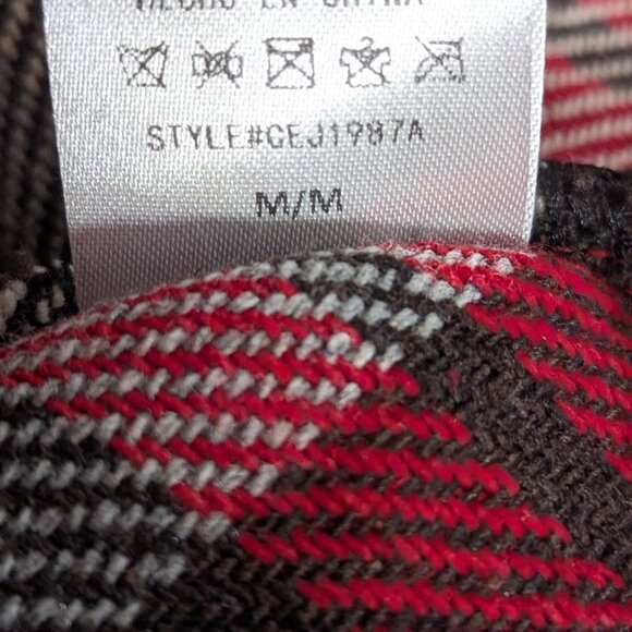 Adora shacket jacket flannel plaid pockets  Size Medium - Picture 8 of 8